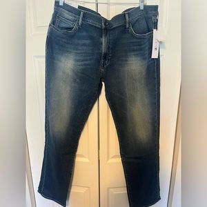 Blue terry soft denim